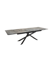 Ausziehbarer Designer-Esstisch „Elefantis“ aus Keramik 180-220-260 x 90 cm Invicta Interiors
