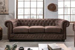 3-Sitzer Sofa „New Chesterfield“ Invicta Interiors