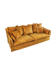 Grosses 3-Sitzer Design Sofa „Lord“ mit abnehmbaren Bezügen Invicta Interiors
