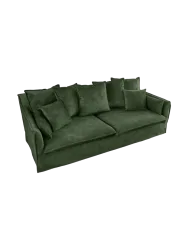 Grosses 3-Sitzer Design Sofa „Lord“ mit abnehmbaren Bezügen Invicta Interiors