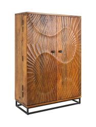 Massivholz Design Barschrank „Skorpion“ Invicta Interiors