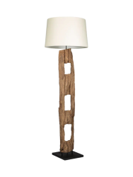 Handgefertigte Stehlampe „Barracuda“ aus Treibholz Invicta Interiors