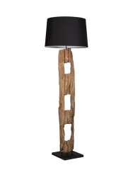 Handgefertigte Stehlampe „Barracuda“ aus Treibholz Invicta Interiors