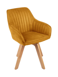 Drehbarer Armlehnstuhl „Livigno“ Invicta Interiors