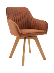 Drehbarer Armlehnstuhl „Livigno“ Invicta Interiors