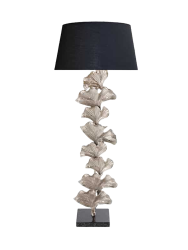 Design Stehlampe „Gingko“ mit Marmorsockel Invicta Interiors