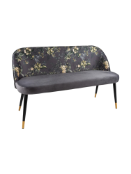 Design Sitzbank „Boutique“ mit Samtbezug   Invicta Interiors