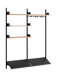 Modulare Design Wandgardarobe „New Works Wardrobe III“