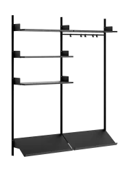 Modulare Design Wandgardarobe „New Works Wardrobe III“