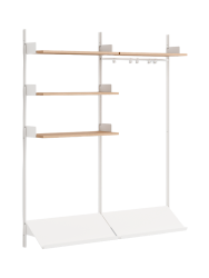 Modulare Design Wandgardarobe „New Works Wardrobe III“