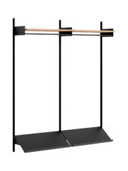 Modulare Design Wandgardarobe „New Works Wardrobe II“