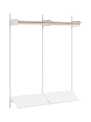 Modulare Design Wandgardarobe „New Works Wardrobe II“