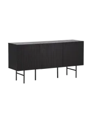Design Sideboard „Björkön“ Eiche Schwarz VE DESIGN