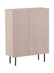 Design Highboard „Björkön“ Eiche Whitewash VE DESIGN