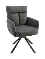 360° Drehbarer Armlehnstuhl „Big Nevis“ Invicta Interiors