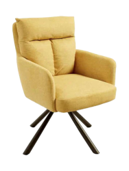 360° Drehbarer Armlehnstuhl „Big Nevis“ Invicta Interiors