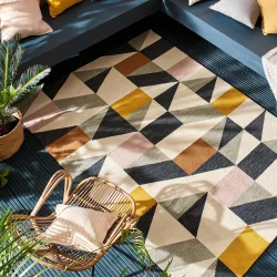 Hochwertiger In-/Outdoor Designer Teppich „Nuevo Blush“, verschiedene Grössen SCION