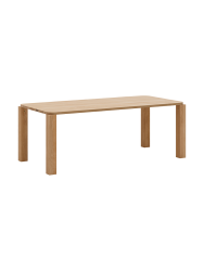 Designer Massivholz Esstisch „Atlas“, Eiche Natural geölt NEW WORKS