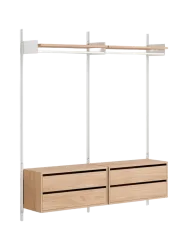 Modulare Design Wandgardarobe „New Works Wardrobe Cabinet II“