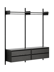 Modulare Design Wandgardarobe „New Works Wardrobe Cabinet II“