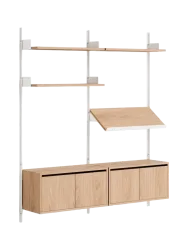 Modulares Design Wandregal „New Works Living Cabinet“