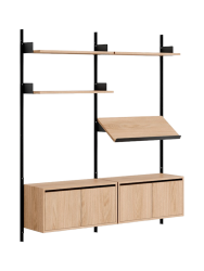 Modulares Design Wandregal „New Works Living Cabinet“