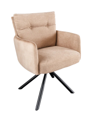 360° Drehbarer Armlehnstuhl „Big Nevis“ Invicta Interiors