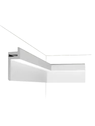 Deko-Wandprofil „LINEAR LED C 382 L3“ für Indirekte Beleuchtung - 200 cm Orac Decor
