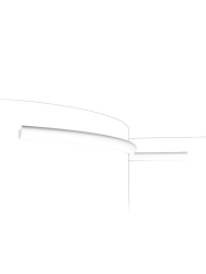 Deko-Wandprofil „CX 188 Flex“ für Indirekte Beleuchtung - 200 cm Orac Decor