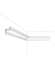 Deko-Wandprofil „C 323“ für Indirekte Beleuchtung - 200 cm Orac Decor