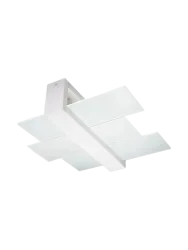 Design Deckenlampe „Feniks“ 2-flammig Weiss Sollux Lighting