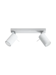 Design Deckenlampe „Ring“ 2-flammig (linear) Sollux Lighting