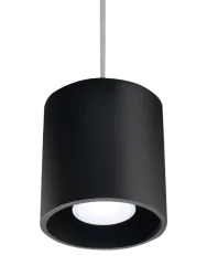 Design Pendellampe „Orbis“ 1-flammig Schwarz Sollux Lighting