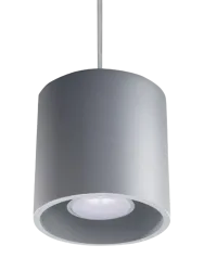 Design Pendellampe „Orbis“ 1-flammig Grau Sollux Lighting