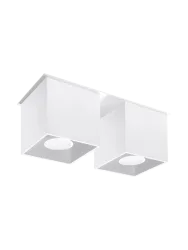 Design Deckenlampe „Quad II“ - 2-flammig Sollux Lighting