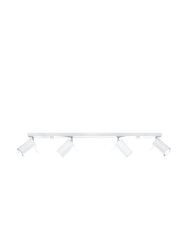 Design Deckenlampe „Ring“ 4-flammig (linear) Sollux Lighting
