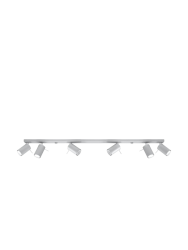 Design Deckenlampe „Ring“ 6-Flammig (linear) Sollux Lighting