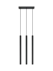 Design Pendellampe „Pastelo“ 3-flammig (linear) Sollux Lighting