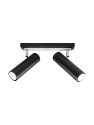 Design Deckenlampe „Direzione“ 2-flammig Sollux Lighting
