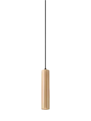Design Pendellampe „Lino“ 1-flammig, Holz Sollux Lighting