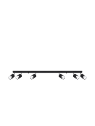 Design Deckenlampe Keramik „Nero“ - 6-Flammig Sollux Lighting