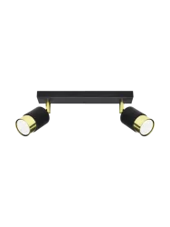 Design Deckenlampe Keramik „Nero“ - 2-flammig Sollux Lighting