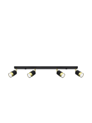 Design Deckenlampe Keramik „Nero“ - 4-flammig Sollux Lighting