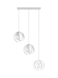 Design Pendellampe „Tulos“ 3-flammig (linear) Sollux Lighting