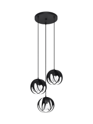Design Pendellampe „Tulos“ 3-flammig (rund) Sollux Lighting