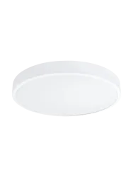 Design LED Deckenlampe „Onyx“ Ø 60 cm Weiss Sollux Lighting