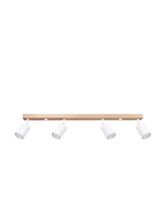 Design Deckenlampe „Verdo“ - 4-flammig Sollux Lighting