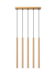 Design Pendellampe „Pastelo“ 5-flammig (linear) Sollux Lighting