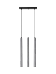 Design Pendellampe „Pastelo“ 3-flammig (linear) Sollux Lighting
