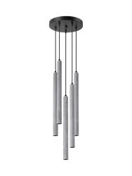 Design Pendellampe „Pastelo“ 5-flammig (rund) Sollux Lighting